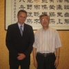 S predsednikom Architects Society of China (podminister za okolje), (Beijing, 2009)